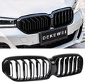 G30 Grille Double Slats Gloss Black Grill for BMW 5 Series