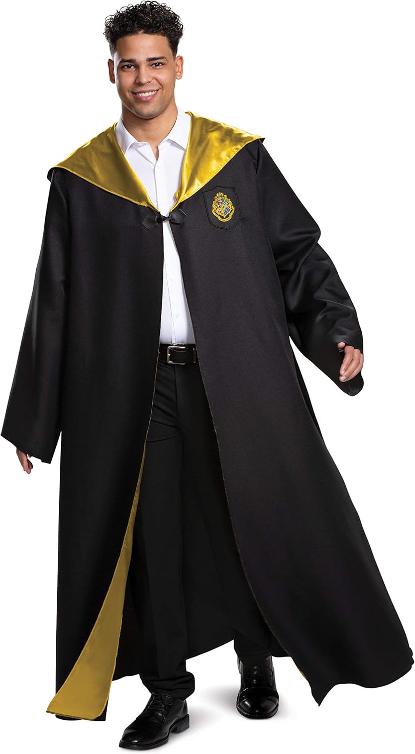 Deluxe Harry Potter Hogwarts Robe for Adults - Authentic Costume