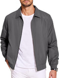 COOFANDY Men's Lightweight Bomber Windbreaker Jacket - Packable
