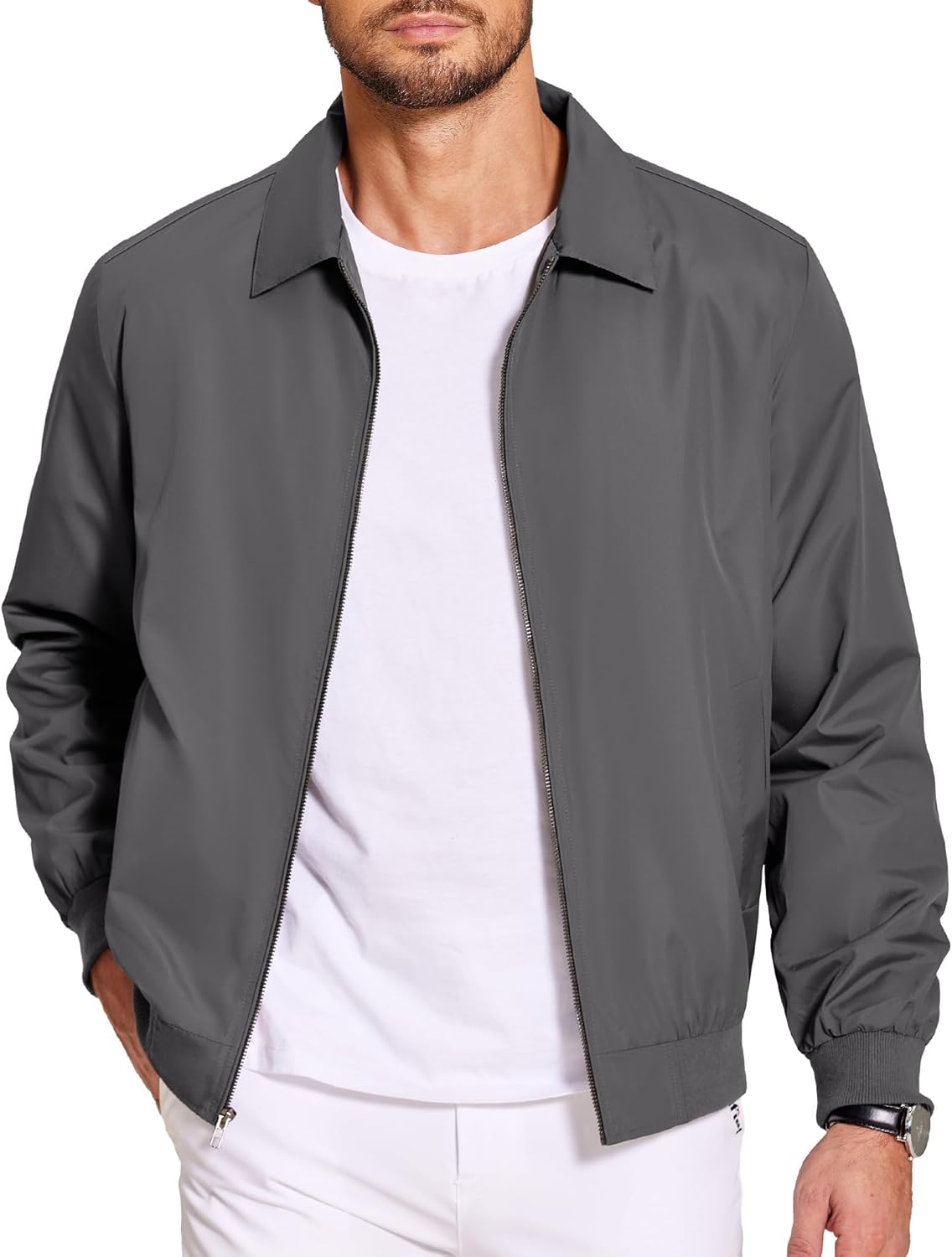 COOFANDY Men's Lightweight Golf Jacket for All Seasons