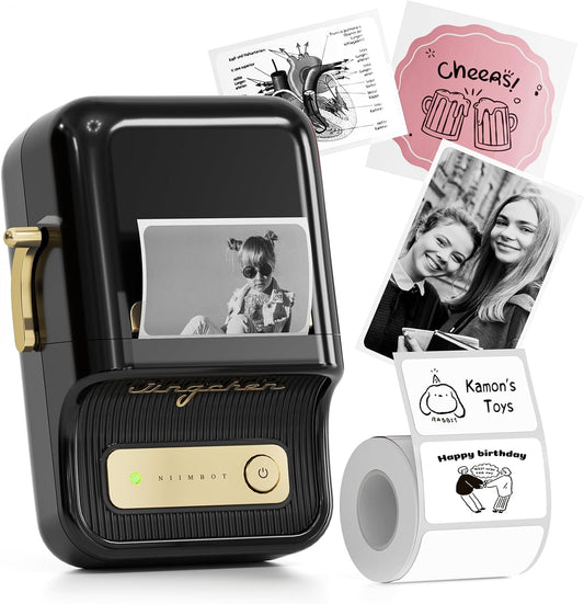 NIIMBOT B21: Portable Bluetooth Label Printer
