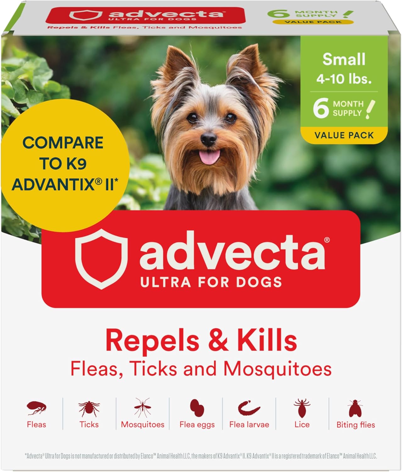 Ultra Flea and Tick Prevention for Dogs - Fast Acting Drops