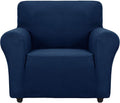 Super Stretch Chair Slipcover Navy Blue - Secure Pet Protector