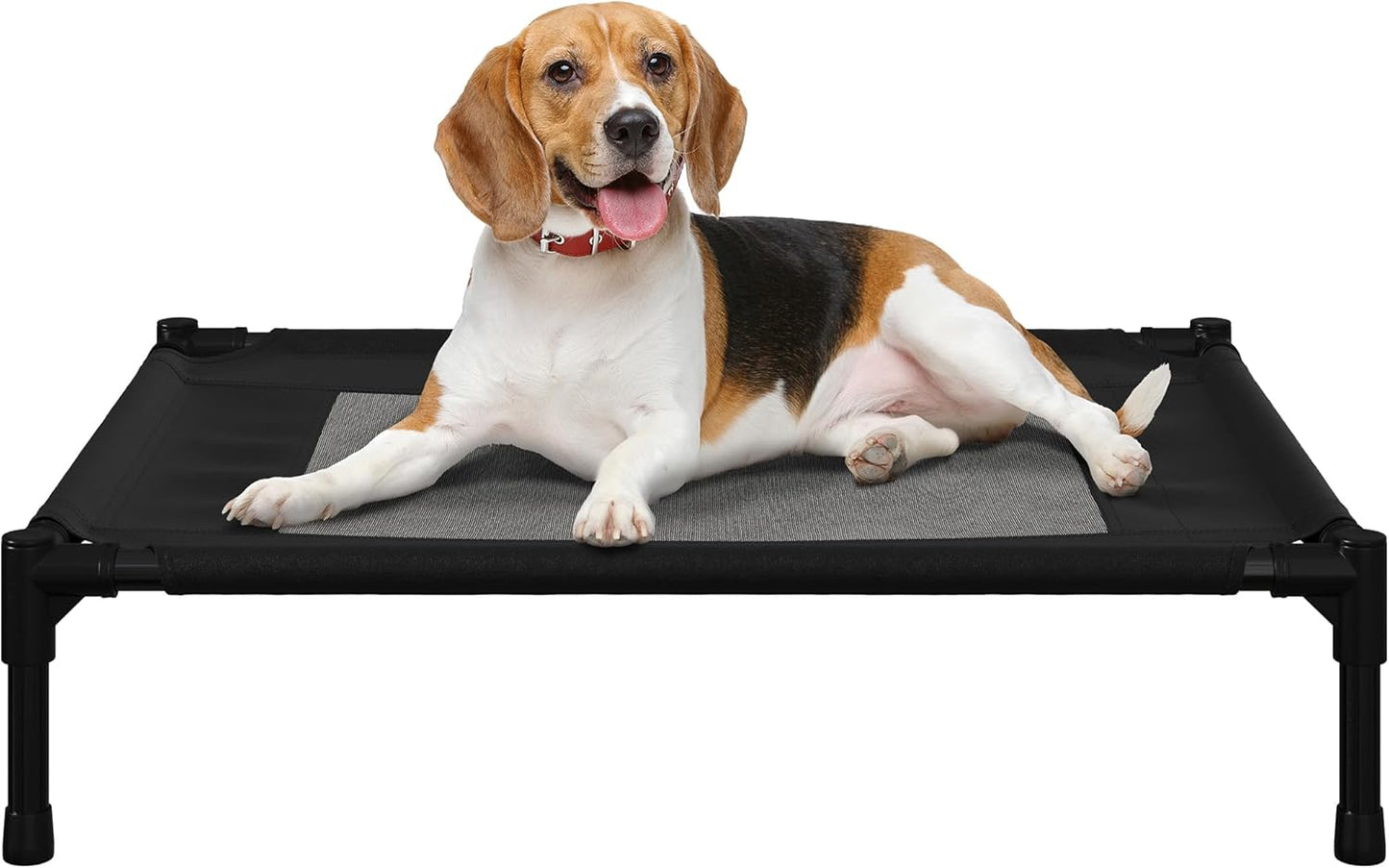 Elevated Dog Bed - Portable 30x24-Inch Pet Bed for Comfort