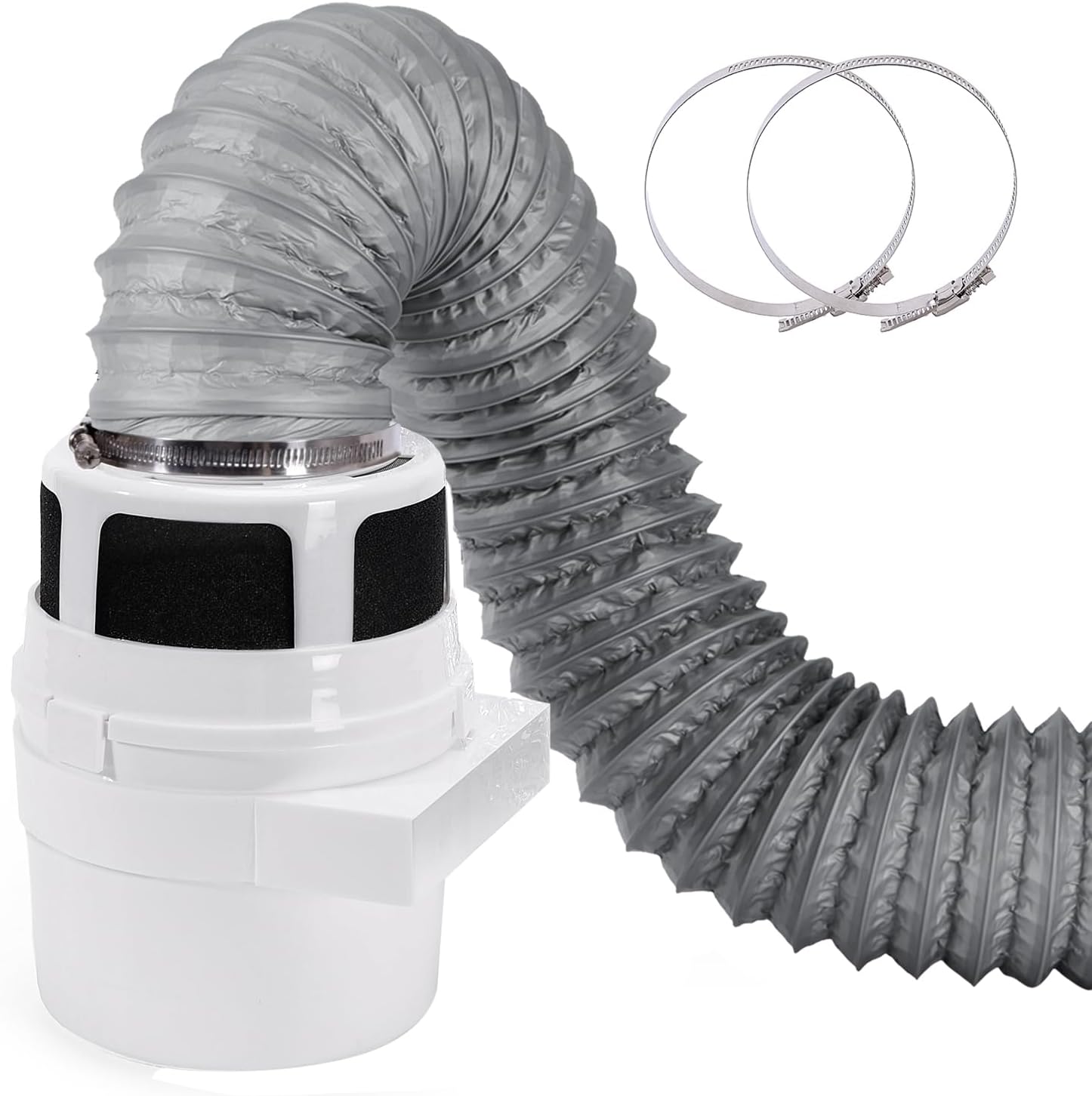Efficient NOORNY 3-in-1 Dryer Vent Kit - Improved Drying Performance!