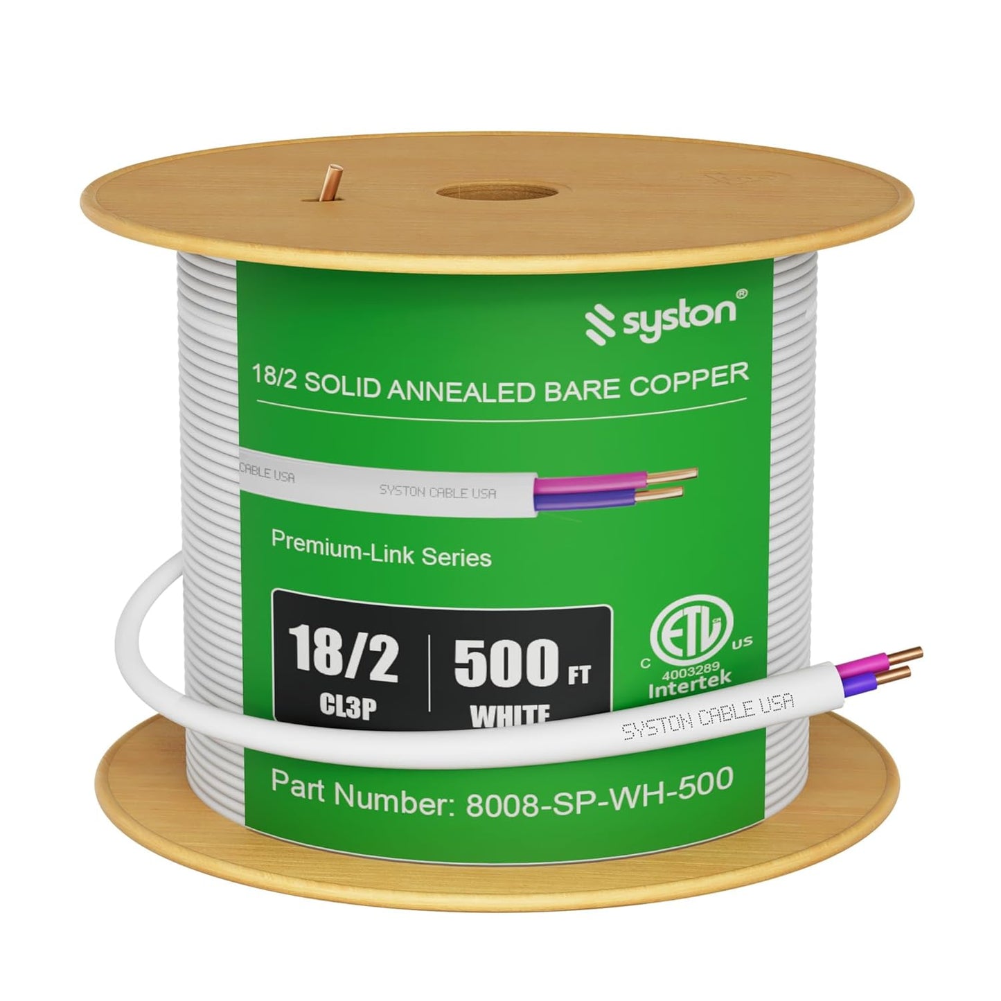 18/2 LED Lighting Dimmer Control Wire Cable for Safe Wiring