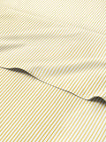Yellow Striped Sheets Full Size - Soft, Deep Pocket 4-Piece Set