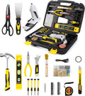 136 Piece Tool Set - Compact Home DIY Starter Kit DIFFLIFE
