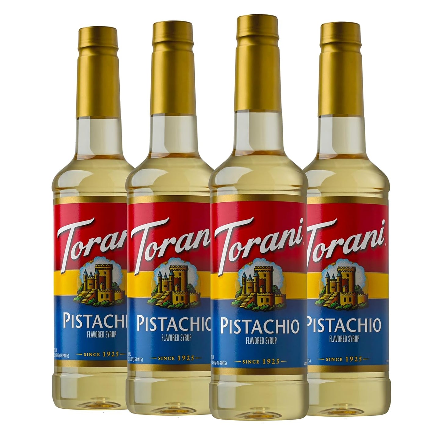Torani Pistachio Flavored Drink Syrup for Delicious Beverages