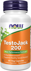 TestoJack 200 Tongkat Ali Tribulus Maca Horny Goat Weed - Male