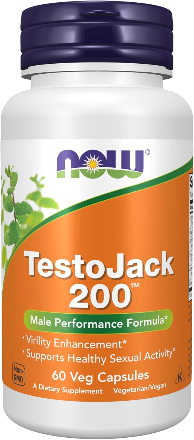 TestoJack 200 with Tongkat Ali and Tribulus for Vitality