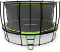 JumpFlex Trampoline with Basketball Hoop 15FT Round - Family Fun