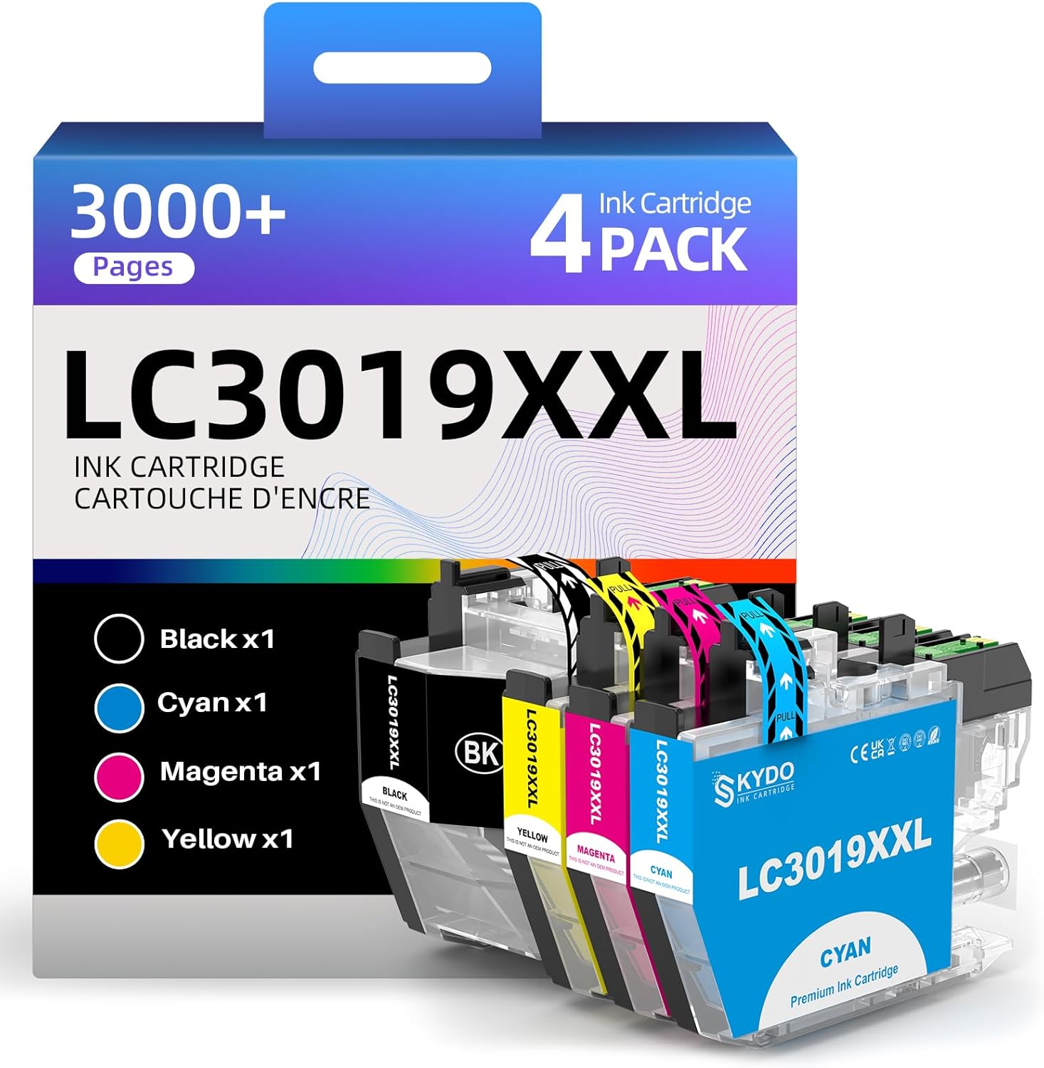 LC3019XXL Ink Cartridges Replacement for High-Quality Prints