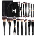 MAANGE Makeup Brushes 16Pcs Professional Set - Complete Brush Kit