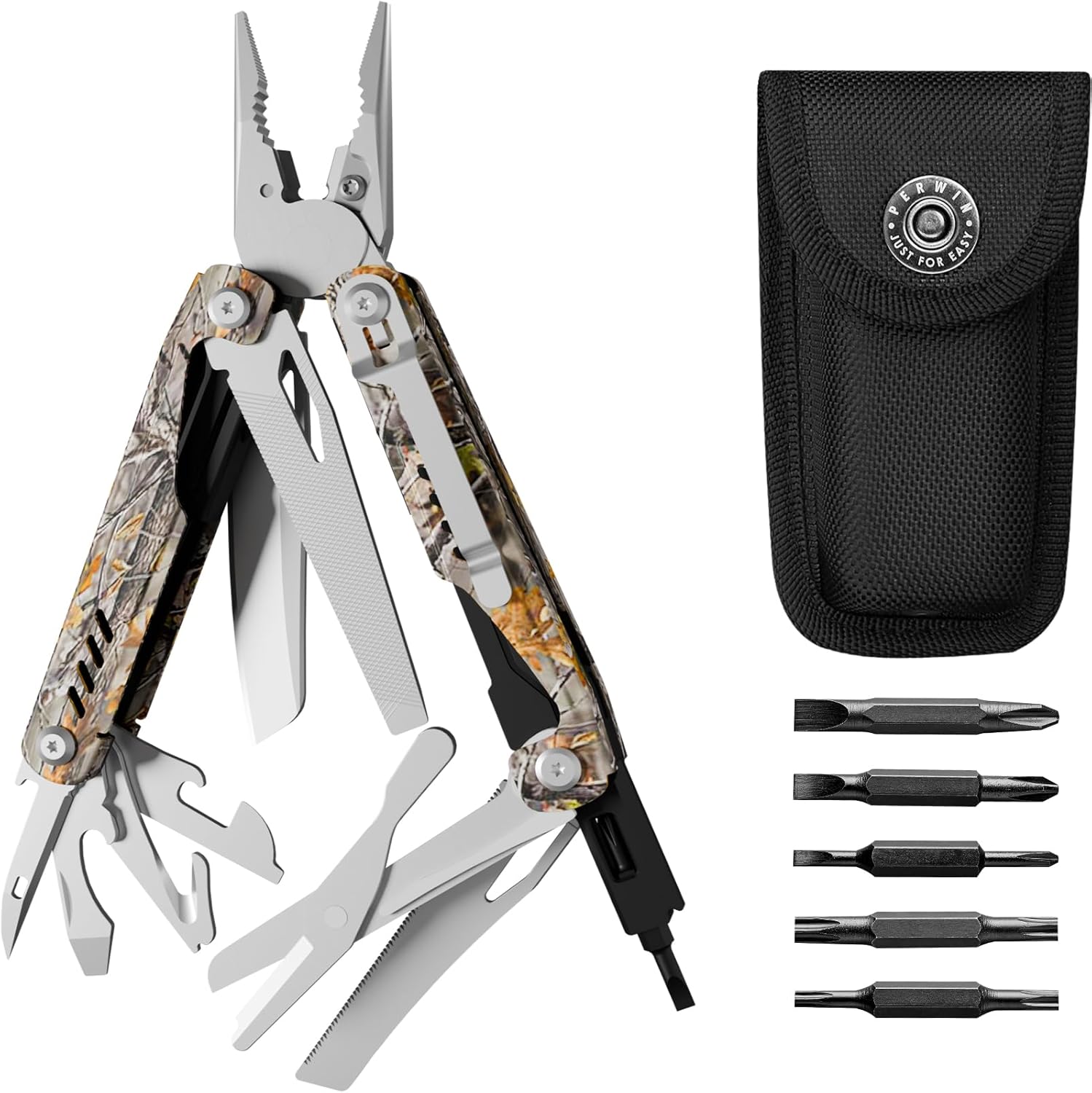 26 in 1 Multitool Pliers for Camping, Hiking, and Survival