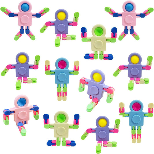 Transformable Chain Robot Fidget Spinner - Kids' Gift