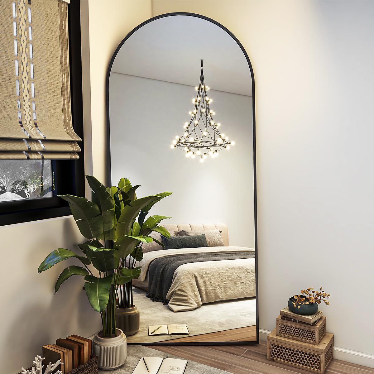 BEAUTYPEAK 71inx26in Full Length Mirror for Bedroom and Dressing Room
