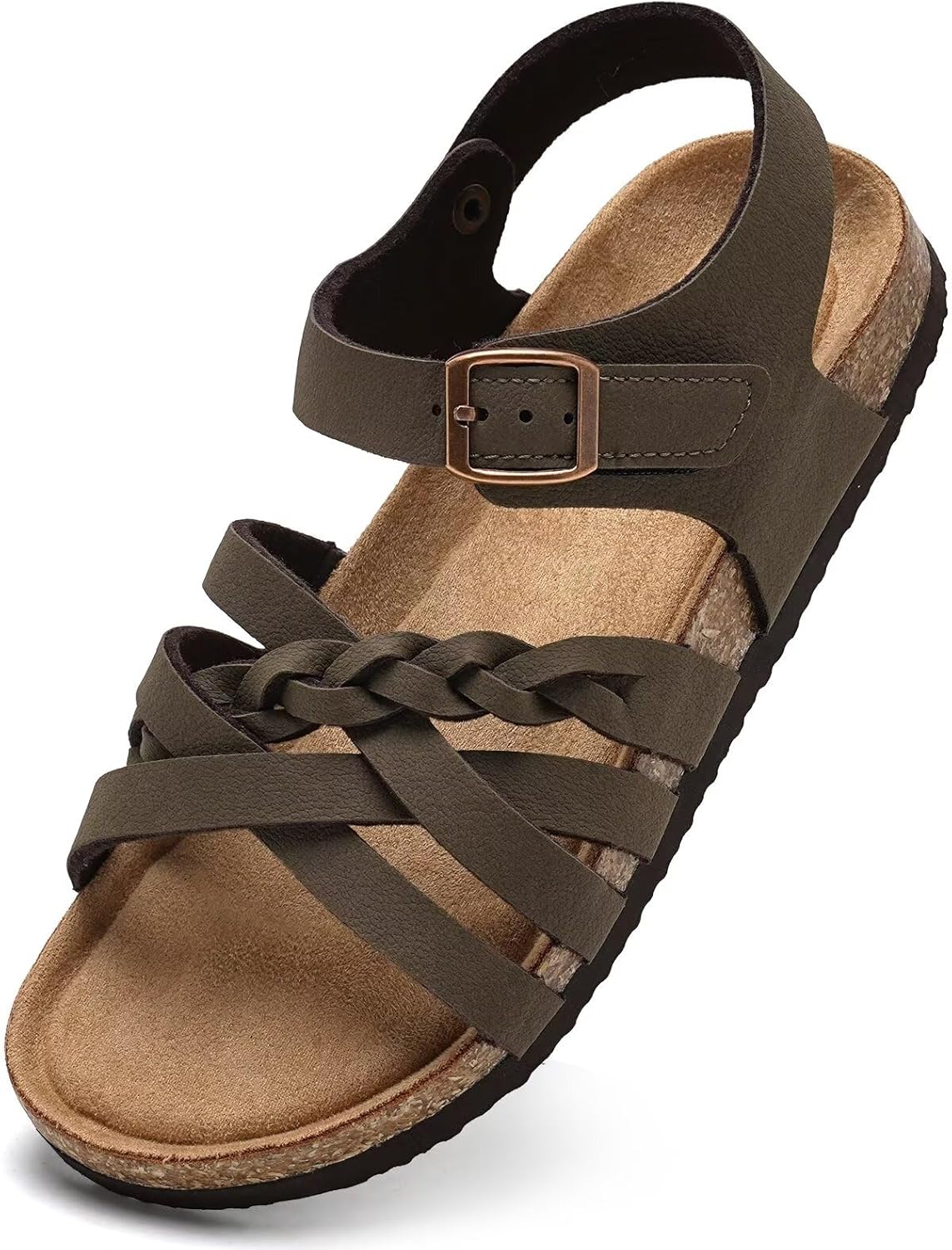 Torotto Girls Sandals with Cork Footbed for Comfortable Play