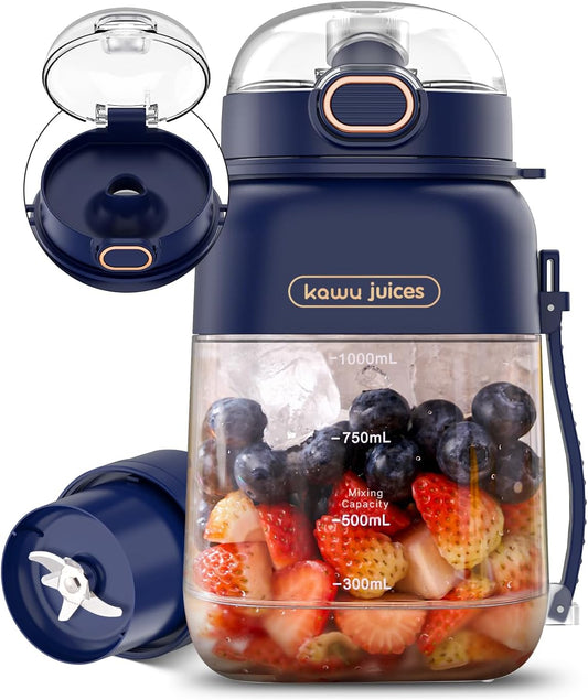 Portable Smoothie Blender with BPA-Free Design