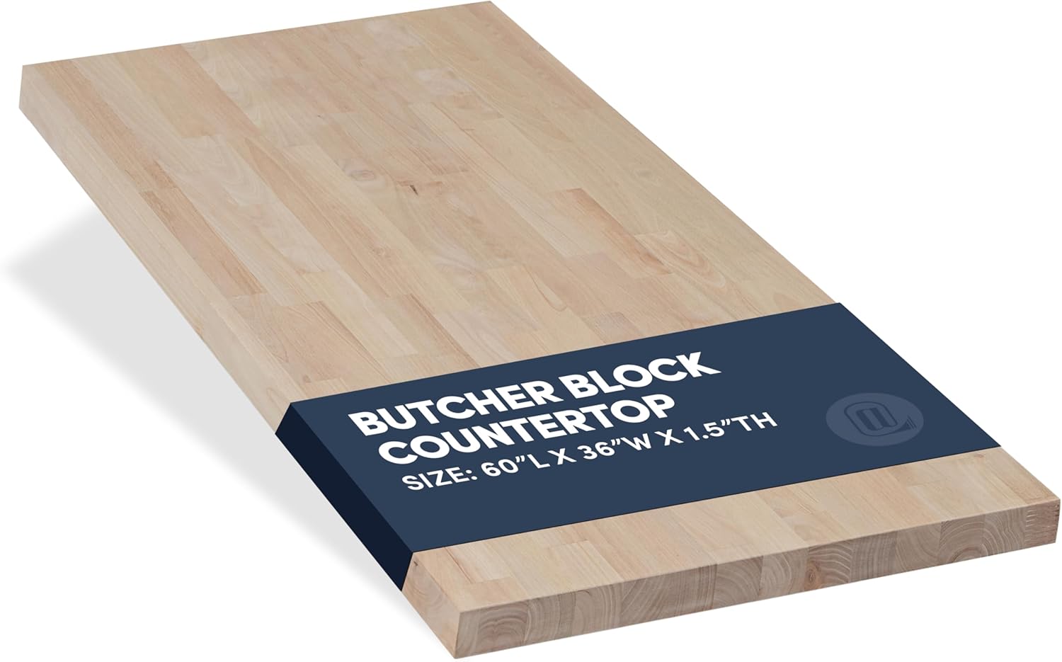 60in Solid Birch Wood Butcher Block Countertop for DIY Projects