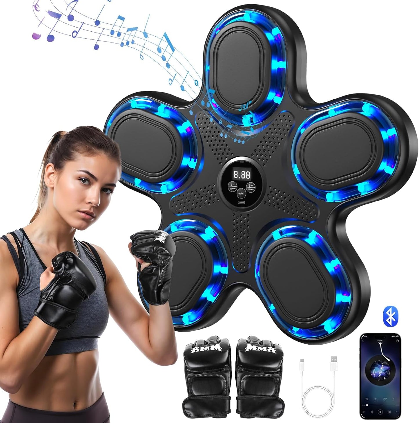 2025 Upgraded Music Boxing Machine for Home and Office Use
