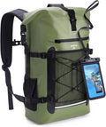 ECOHUB Waterproof Backpack 30L Roll-Top Dry Bag - Fully Submersible