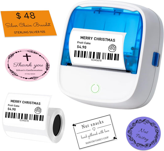 FLYFAR Bluetooth Label Maker: Portable & Efficient Printing