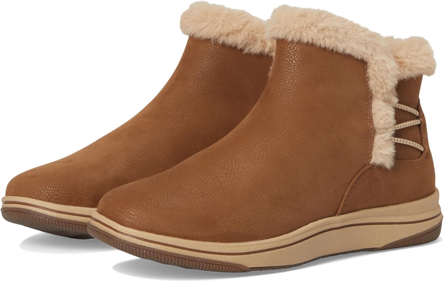 Clarks Women's Breeze Fur Ankle Boot: Comfort Meets Style