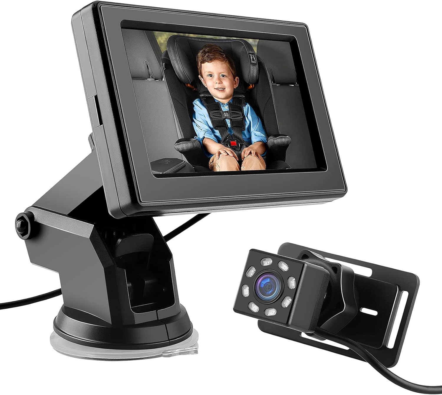 HD Night Vision Baby Car Camera - Easily Watch Baby!