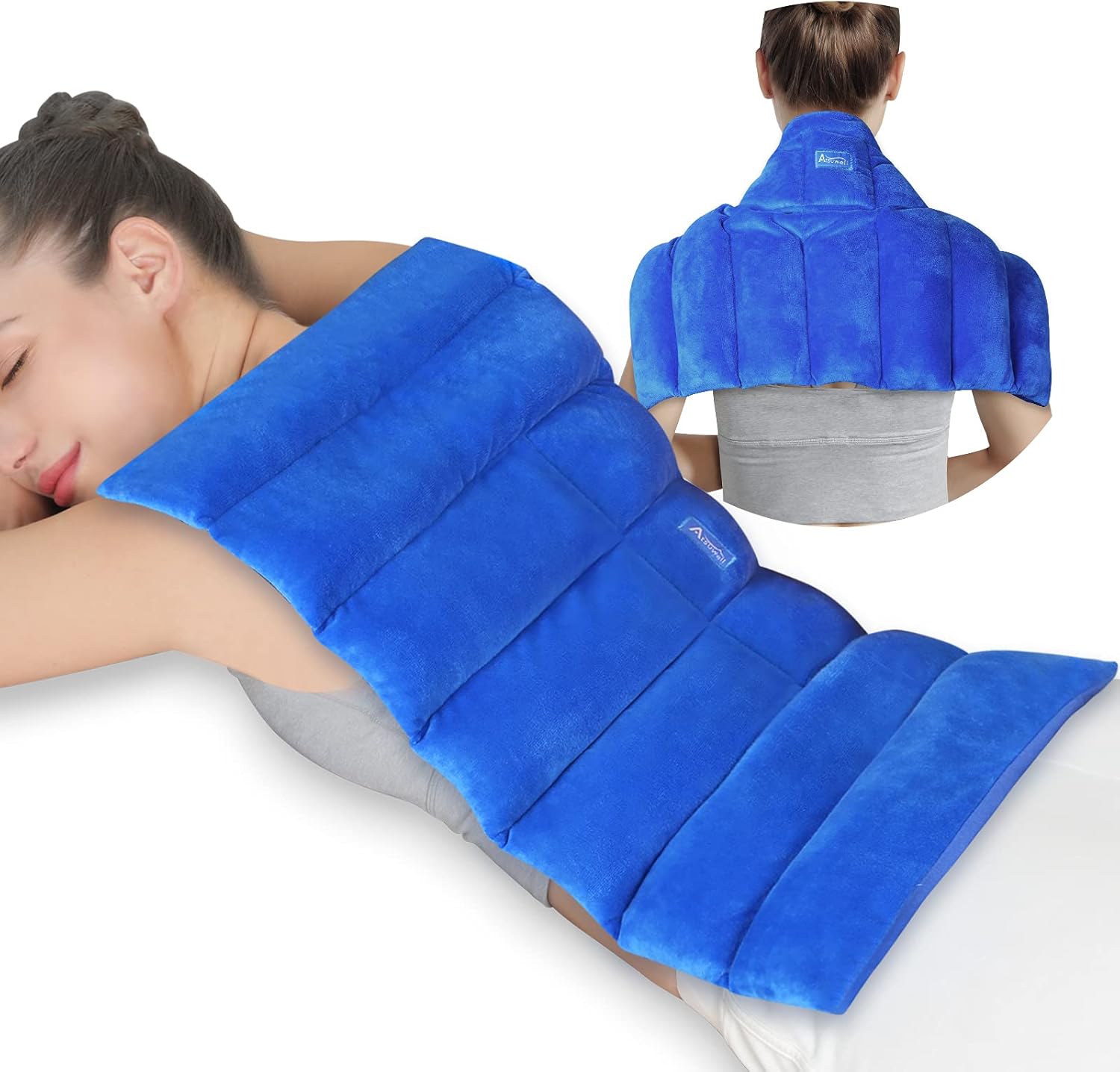 Full Back Relief: Atsuwell Large Heat Pad - Hot/Cold Compression