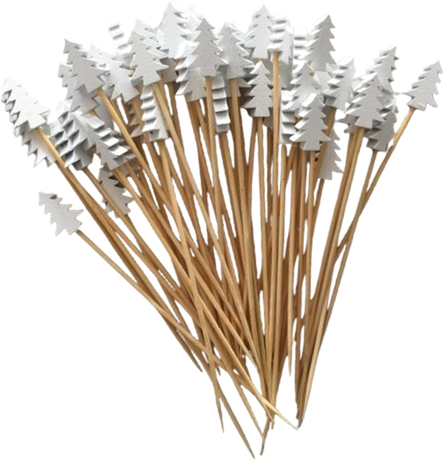 Christmas Tree Cocktail Picks - Festive Garnish Skewers