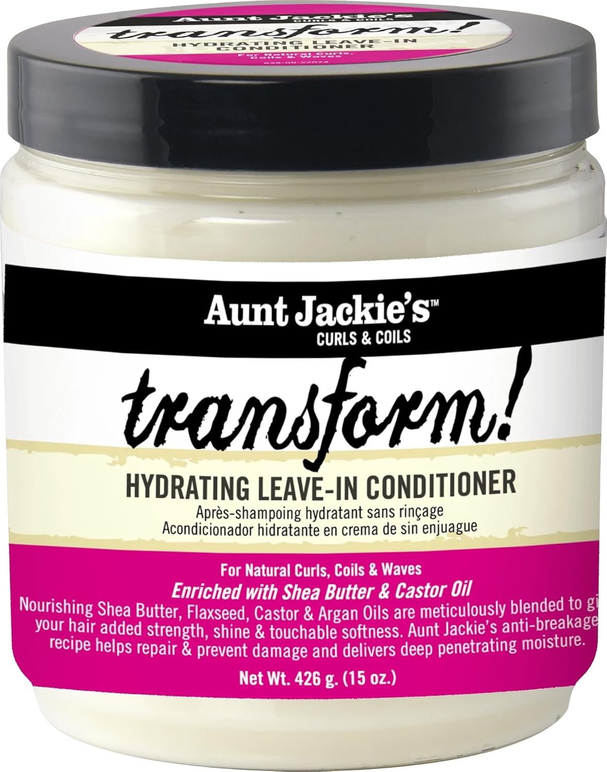 Aunt Jackie's Hydrating Leave-In Creme for Amazing Curls!
