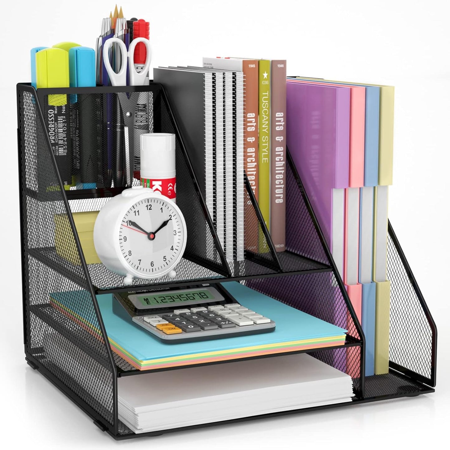VIEERINN Mesh Desk Organizer - Streamline Workspace