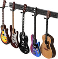 Guitar Wall Mount with 5 Adjustable Hangers - Space-Saving Display
