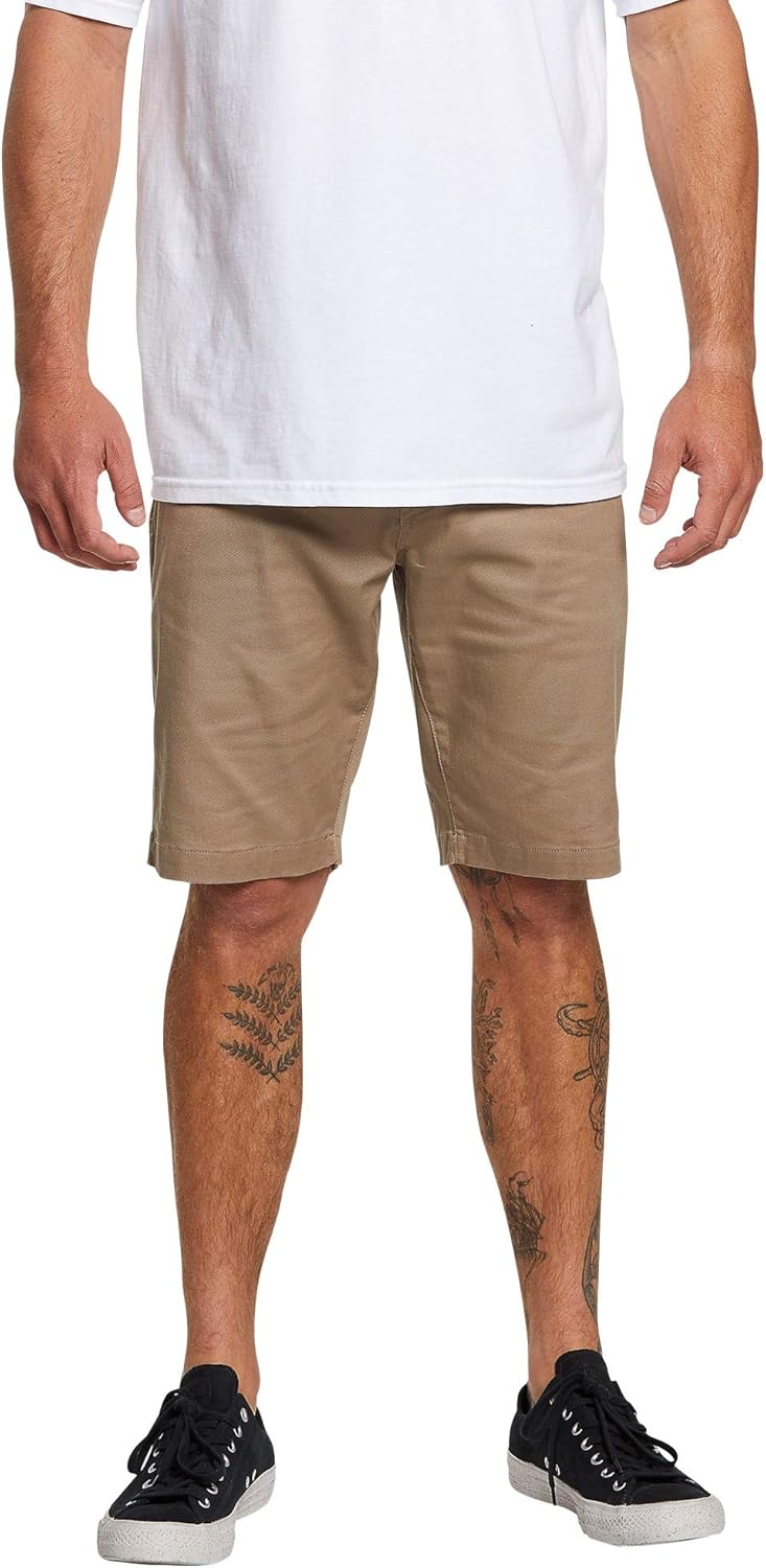 Volcom Men's Modern Fit Chino Short with 21in Outseam