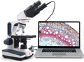 Swift Binocular Compound Microscope SW350B - Research-Grade 40X-2500X
