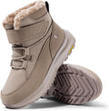 FitVille Womens Wide Snow Boots Fur Lined Winter Wide Width