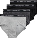 POLO RALPH LAUREN Men's Classic Fit Cotton Briefs for Comfort