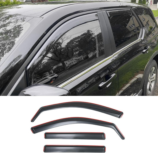 Visor Rain Guards for 2023-2025 Honda Pilot - Weather Shield