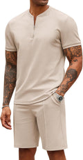 COOFANDY Men's 2 Piece Outfits for Summer Athletic Comfort