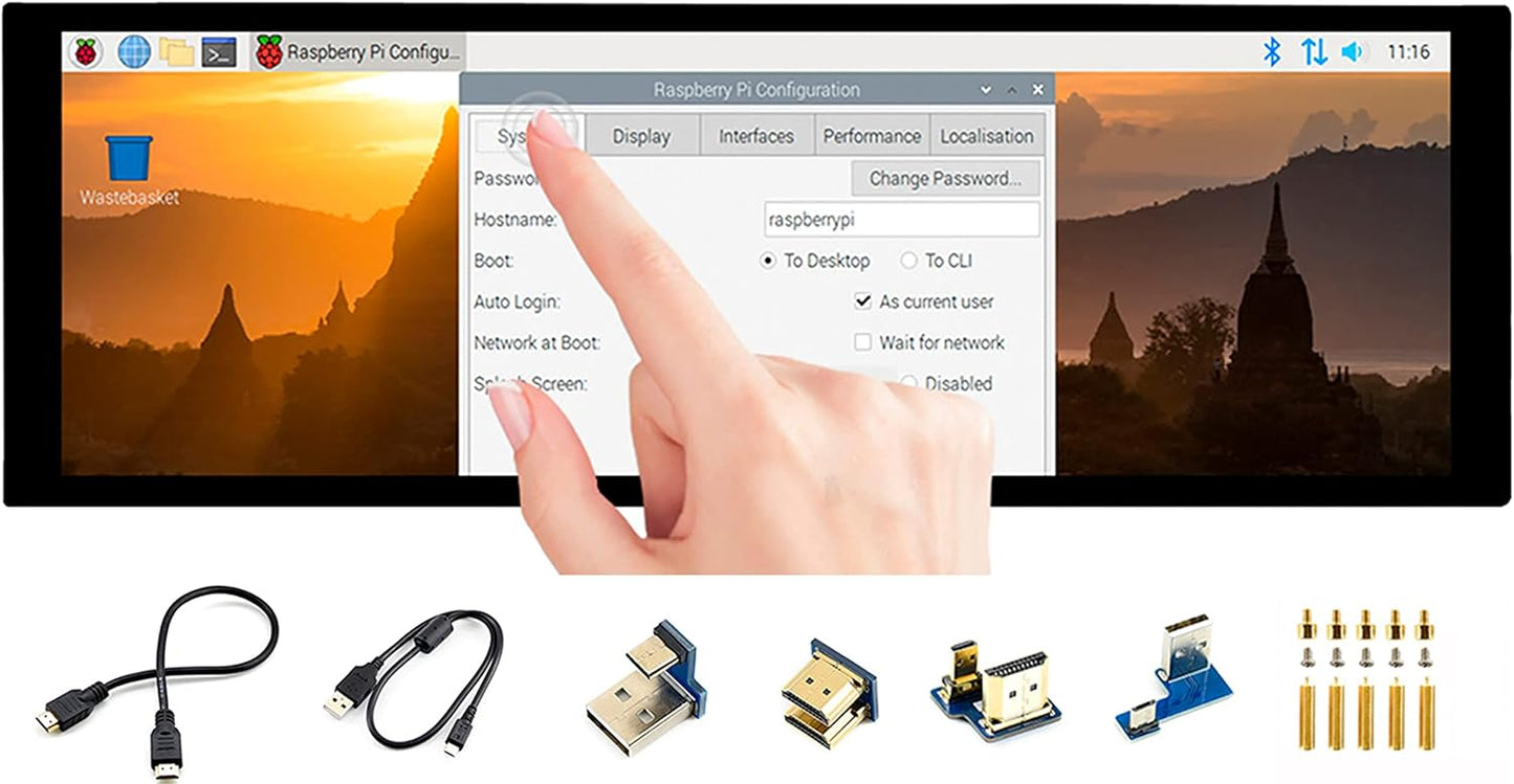Waveshare 7.9inch HDMI LCD Touch Screen for Raspberry Pi and Jetson