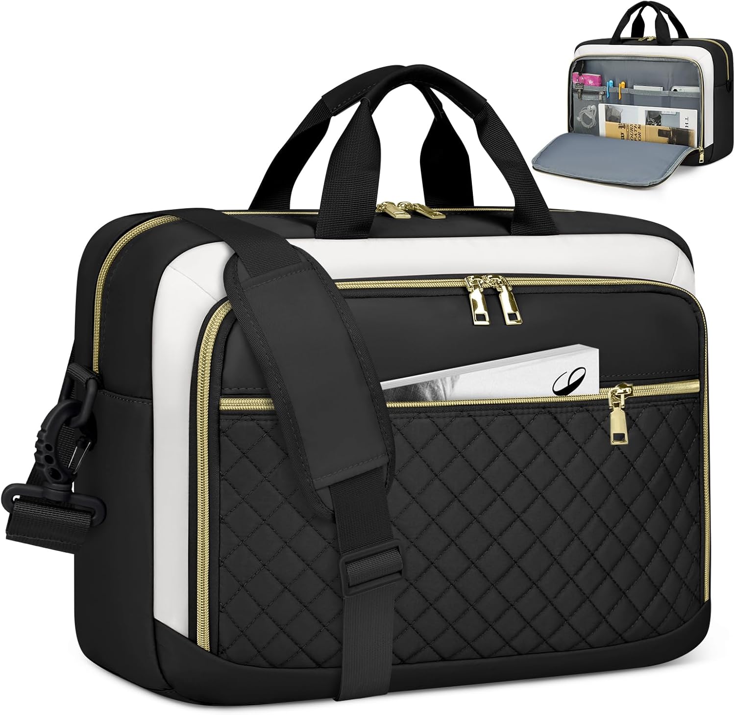 NEWHEY 17.3 Inch Laptop Bag for Business and College Use