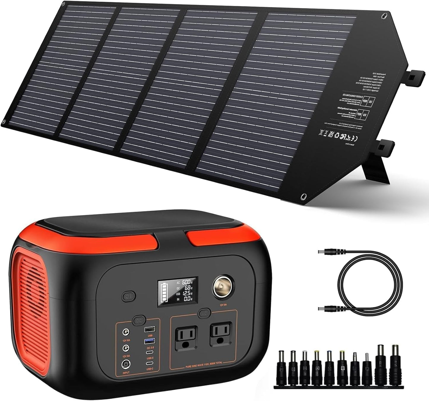 SinKeu 600W Solar Generator: Lightweight Power On-the-Go!