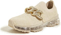 Women Air Cushion Knit Sneakers - Lightweight Breathable Walkers