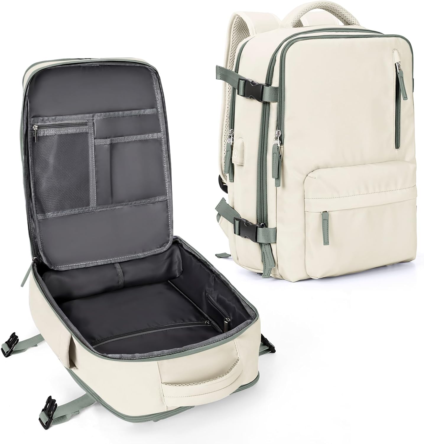 WONHOX Large Travel Backpack for Business & Travel Needs