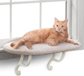 Kitty Sill Cat Window Perch for Large Cats - Sturdy Orthopedic Seat
