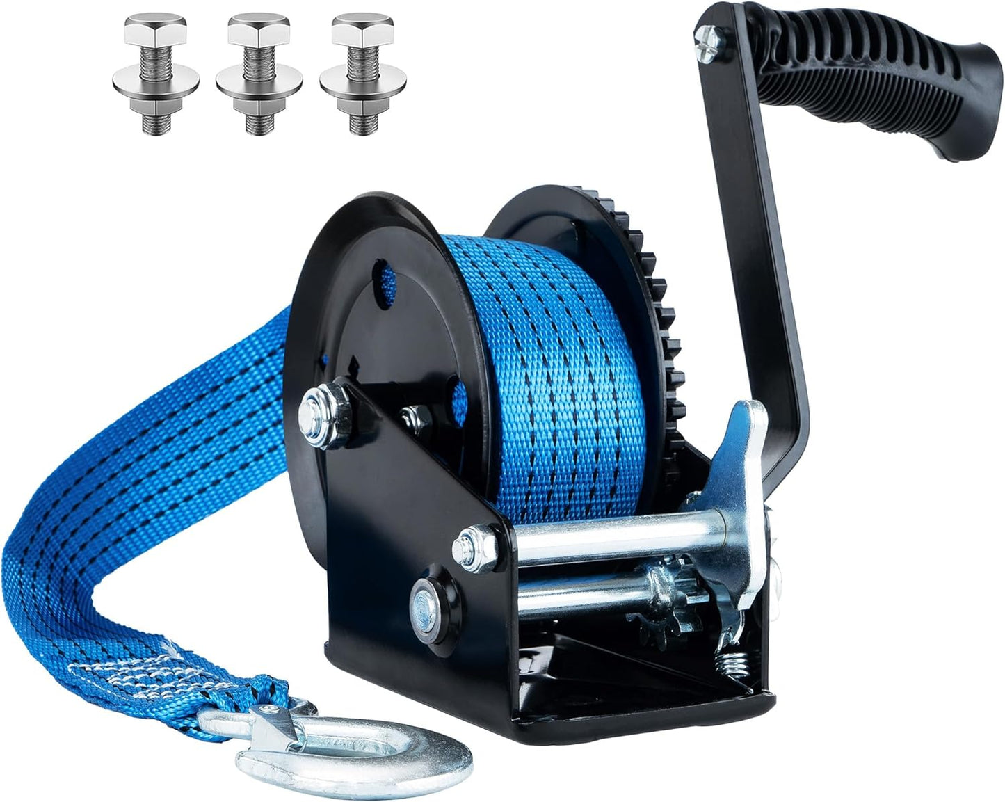 AC-DK 2000lbs Heavy Duty Boat Trailer Winch for Towing Needs