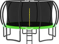 8FT JUMPZYLLA Trampoline with Enclosure and Ladder - ASTM Safe