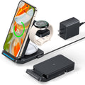 3 in 1 Foldable Wireless Charger for Pixel Watch 1 - Compact Travel