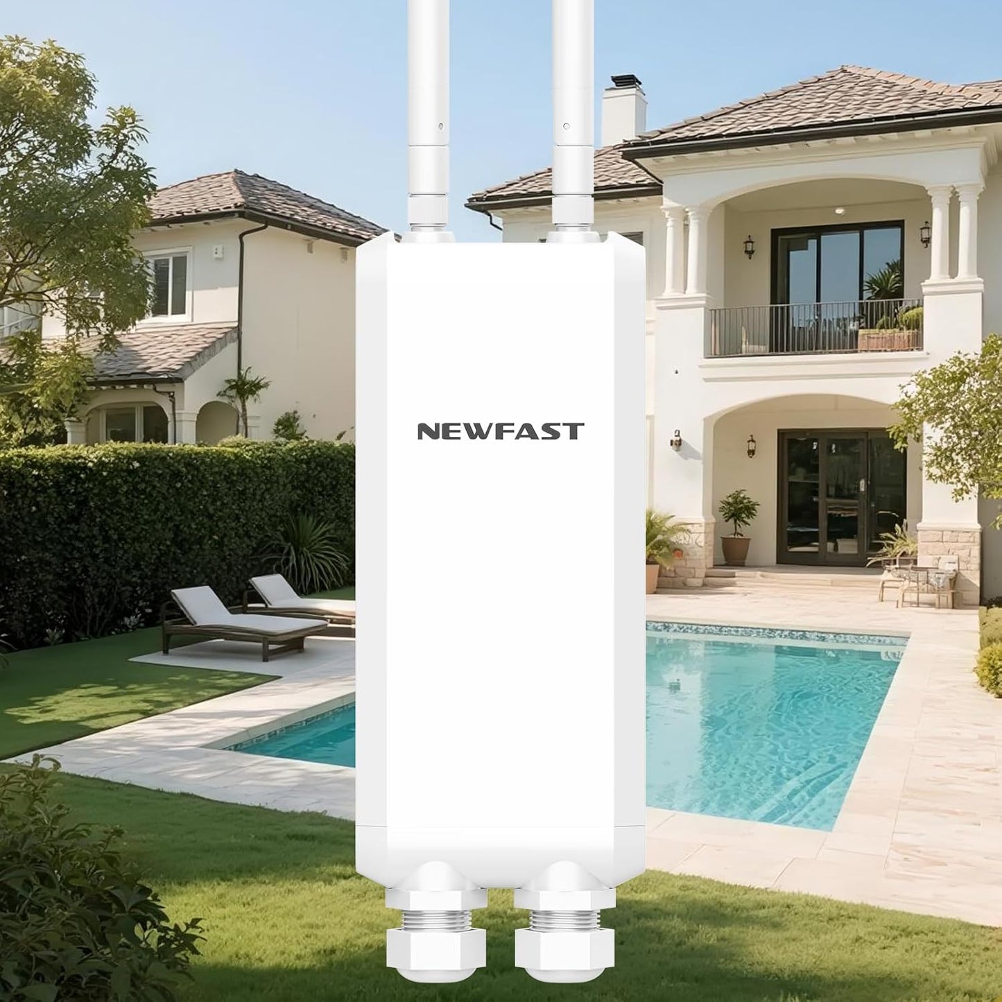 NEWFAST AC1200 Long Range Outdoor Access Point for Seamless WiFi